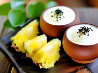 菠萝与酸奶的绝妙搭配，鸡蛋的完美伴侣