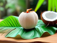 椰子，便携水果的清凉宝藏
