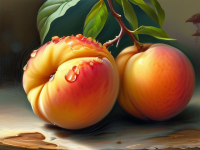 水果小百科识果 油桃真假辨别 纤维感