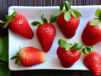 草莓的奇妙吃法，不用刀的简易冷藏食用技巧