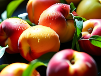 水果小百科挑选油桃成熟度判断果肉颜色