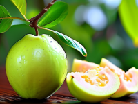 水果小百科营养 番石榴 果汁与整果 哪个更甜