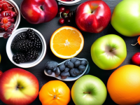 秋季水果盛宴，儿童友好高纤维水果清单