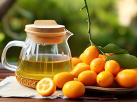水果小百科，小金桔的完美搭配与无糖茶的绝妙组合