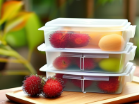 水果小百科保存红毛丹保鲜盒怎么用 分装小袋怎么做