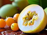 水果小百科识果 释迦 切开看 软糯度 怎么判断