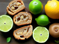 水果小百科，青柠的奇妙搭配与全麦面包的完美组合