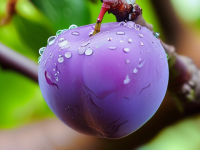 水果小百科识果—李子，看皮看纹，果粉识别法