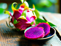 火龙果，果汁与整果的营养对比