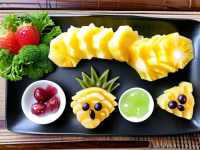 凤梨的奇妙吃法，边走边享受，通勤小食新选择