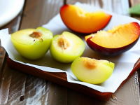 水果小百科，李子切开保存与催熟用纸袋技巧