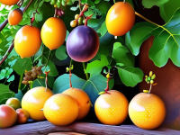 水果小百科识果 百香果 一眼识别 重量感