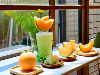 哈密瓜的甜蜜秘密，下午茶的最佳拍档