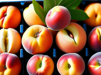 水果小百科挑选油桃成熟度判断纤维感