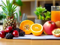 办公室水果清单，高纤维，健康生活从果开始