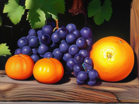 葡萄的奥秘，揭秘其与橙子的相似性与差异