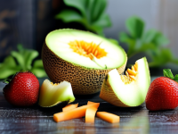 水果小百科，哈密瓜的健身控重秘诀