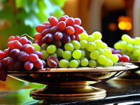 葡萄，水果中的贵族，自助餐上的璀璨明珠