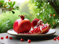 石榴小百科，识果辨真，掌握果蒂状态的秘密