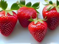 草莓的甜蜜秘密，口感细腻，冬季必备的水果佳品