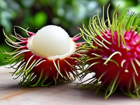 红毛丹的催熟方法，保鲜膜包裹法