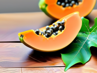 木瓜切开看果蒂状态，如何判断新鲜度与品质