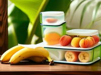 水果小百科，香蕉保鲜盒的正确使用与保鲜膜的包裹技巧