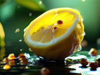 柠檬的奇妙世界，半个中等大小，开启健康生活新篇章