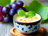 葡萄与豆浆的完美搭档，健康饮食的新选择