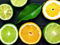 水果小百科，青柠的完美切法与葡萄去梗技巧