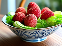 荔枝的奇妙搭配，解锁沙拉中的美味秘密