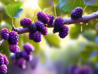 揭秘桑葚挑选与甜度技巧，避开过熟流汁的秘诀