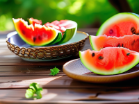 西瓜，夏日解暑佳品，维生素宝藏