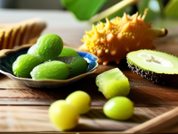 水果小百科，识果释迦—切开看脆度，怎么判断