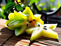 水果小百科识果，杨桃一眼识别，果肉颜色大揭秘