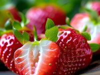 草莓的奥秘，切开看，切面结构如何判断