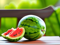 西瓜，夏日解暑佳品，口感细腻不涩口